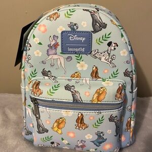 Loungefly Disney Pastel Blue Kids' Backpack